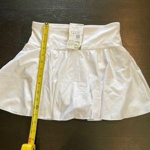 NWT Halara White Skort XS